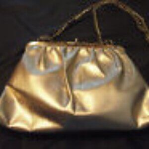 Vintage Gold Evening Purse Era 1947 - 1964